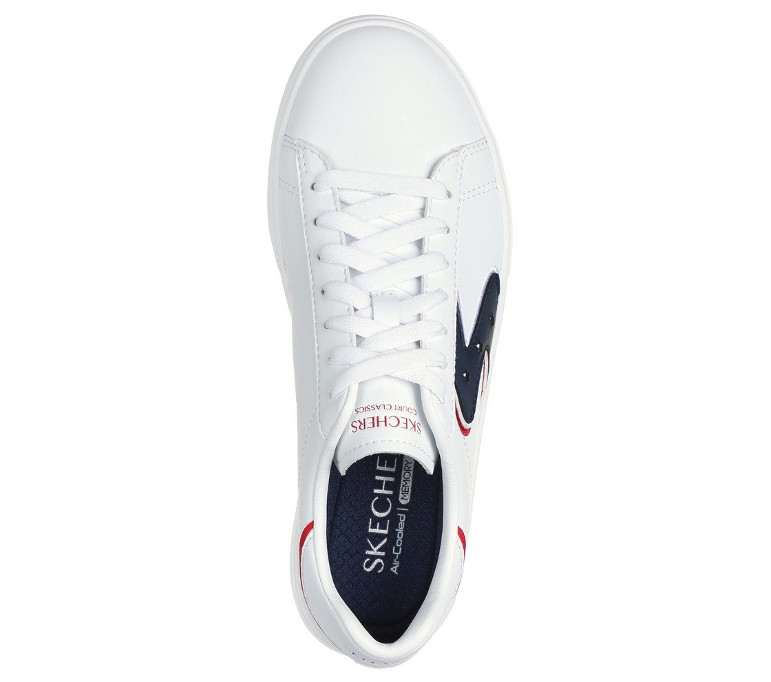 EDEN LX - SPECIAL STARS, WHITE/NAVY/RED Footwear Top View