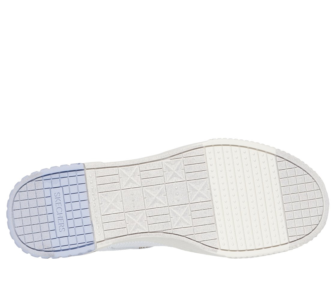 JADE-BEST IN CLASS, WHITE/BLUE Footwear Bottom View