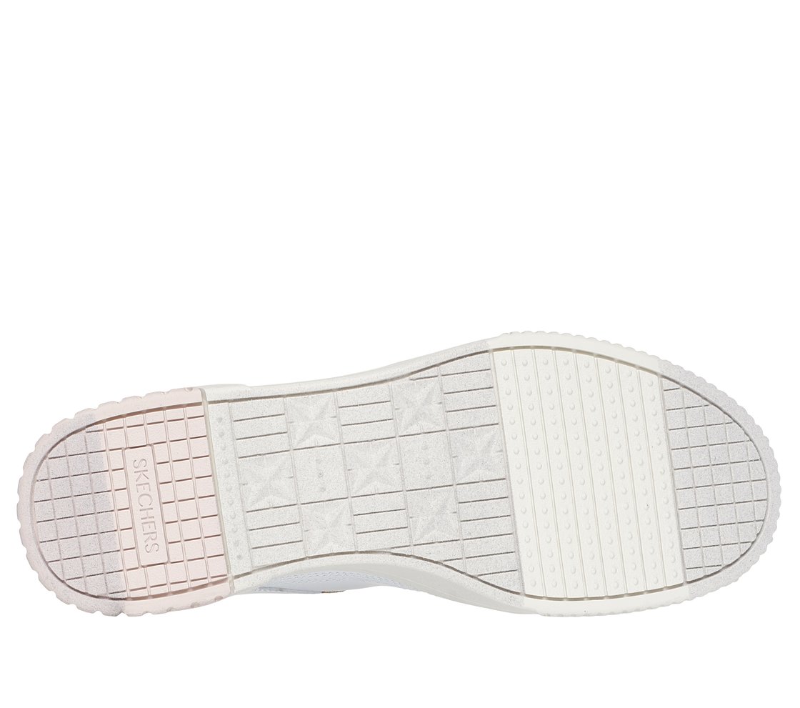 JADE-BEST IN CLASS, WHITE/PINK Footwear Bottom View
