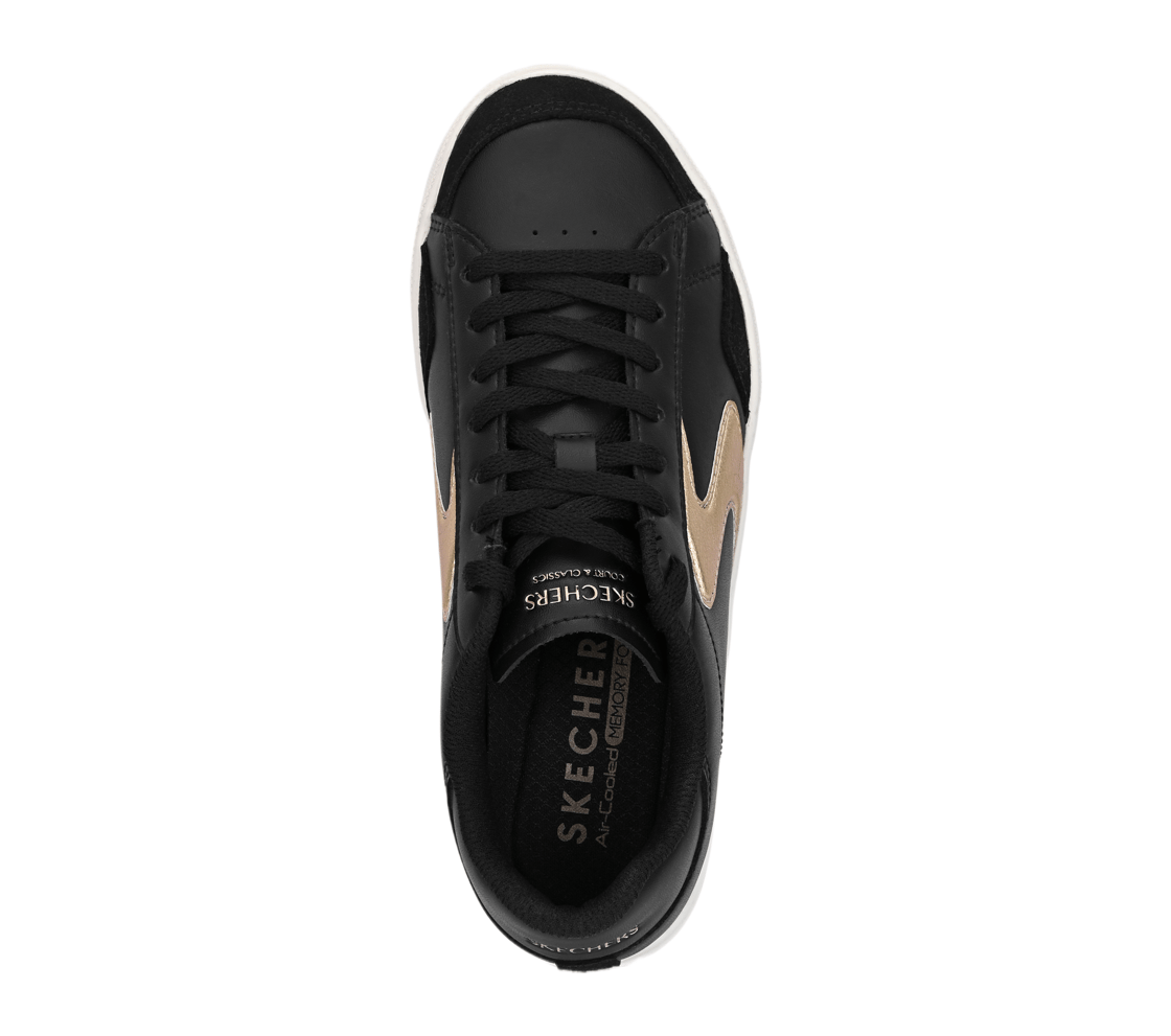 EDEN LX, BLACK/ROSE GOLD Footwear Top View