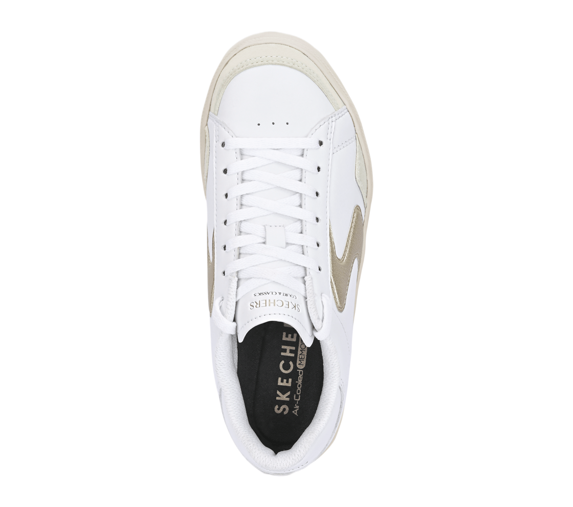 EDEN LX, WWHITE/GOLD Footwear Top View
