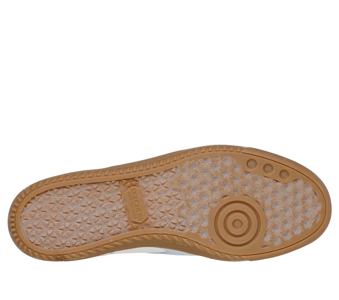 HOTSHOT-KICKOFF, NAT/LT. BLUE Footwear Bottom View