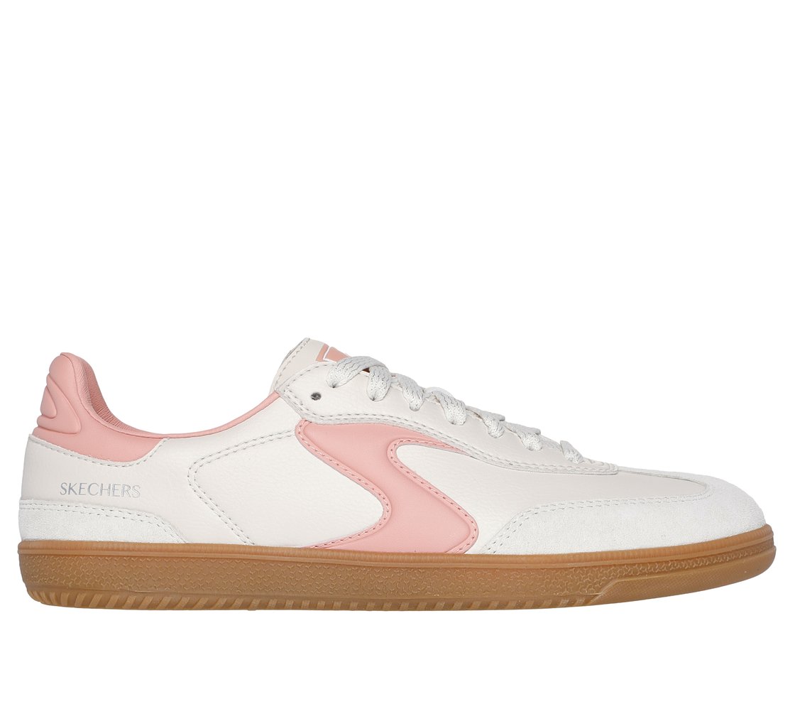 HOTSHOT-KICKOFF, NATURAL/PINK Footwear Lateral View
