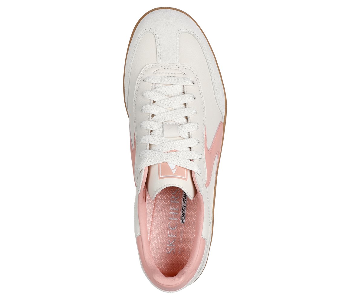 HOTSHOT-KICKOFF, NATURAL/PINK Footwear Top View
