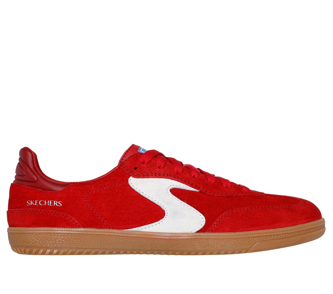 HOTSHOT - VARSITY CREW, RED Footwear Lateral View