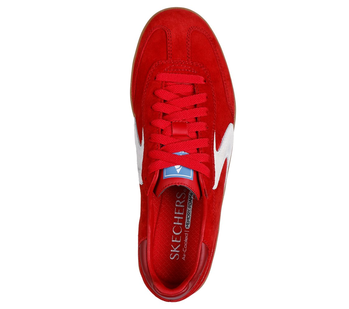 HOTSHOT - VARSITY CREW, RED Footwear Top View