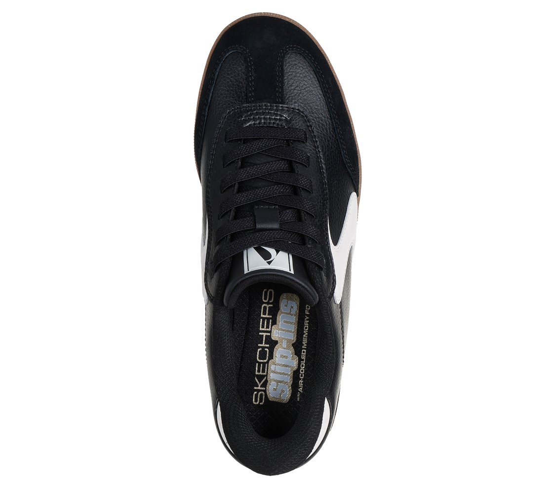 HOTSHOT - PERFECT CHOICE, BLACK/WHITE Footwear Top View