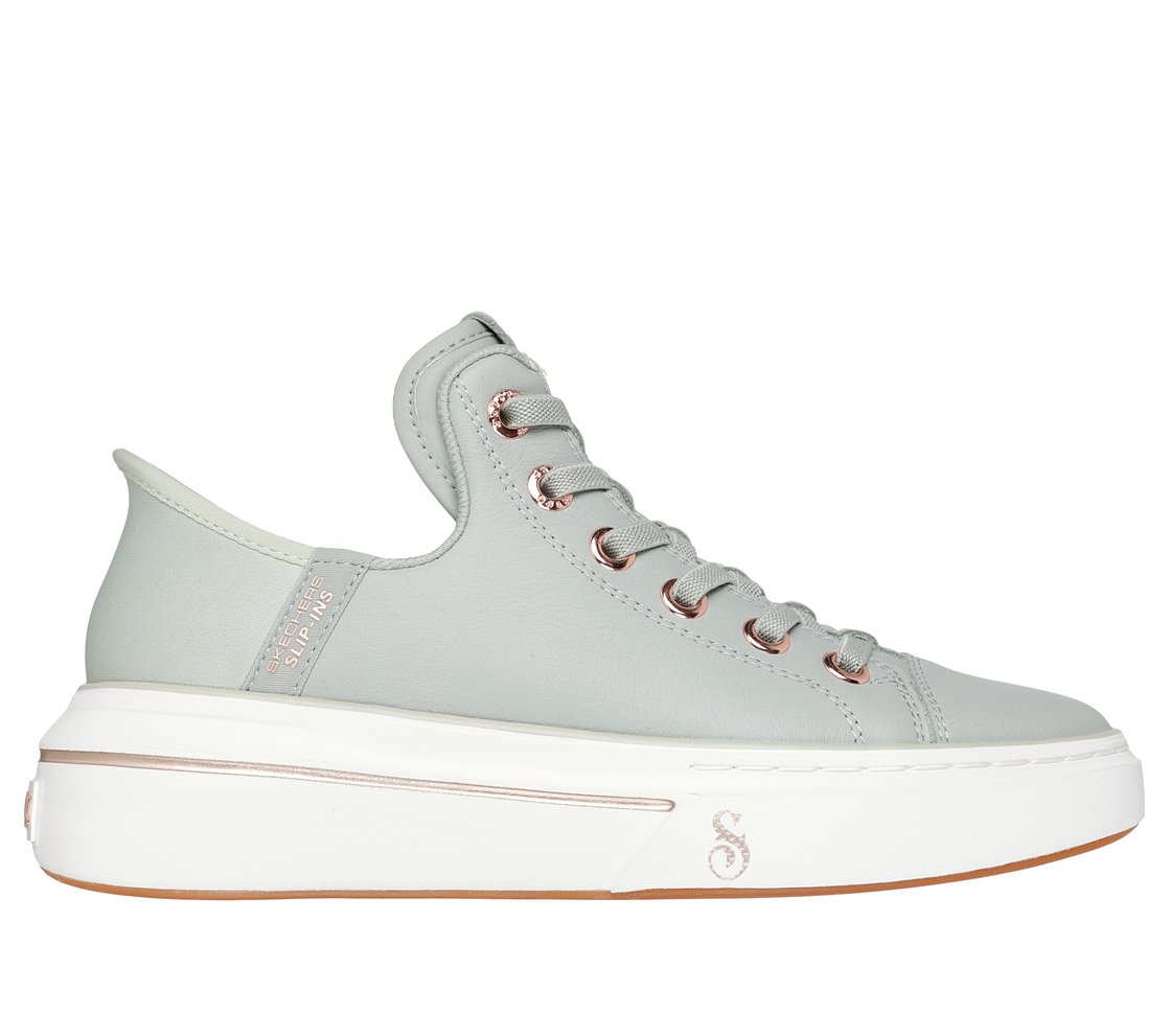 SNOOP ONE-OG LEATHER, SAGE Footwear Lateral View
