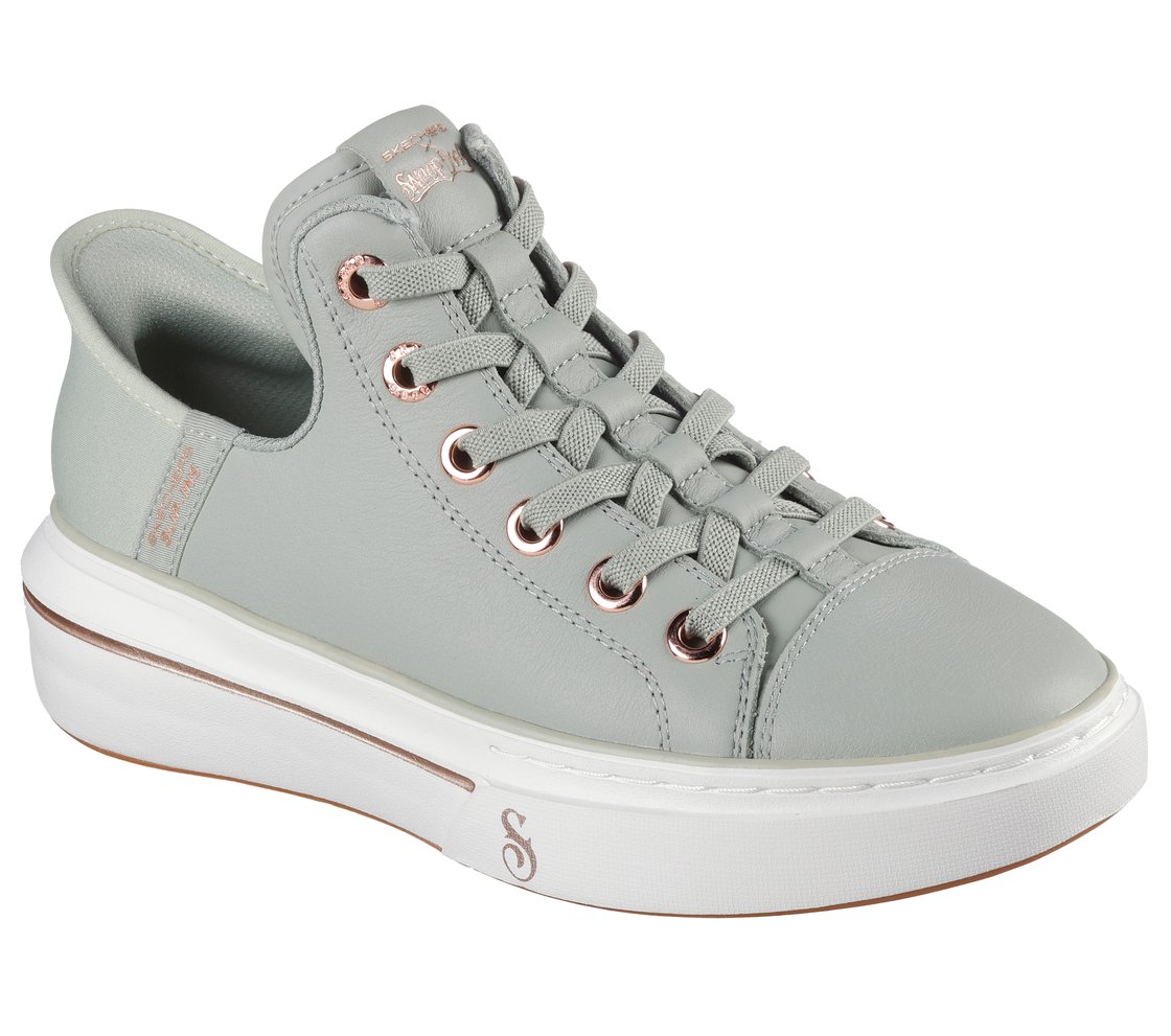 SNOOP ONE-OG LEATHER, SAGE Footwear Right View