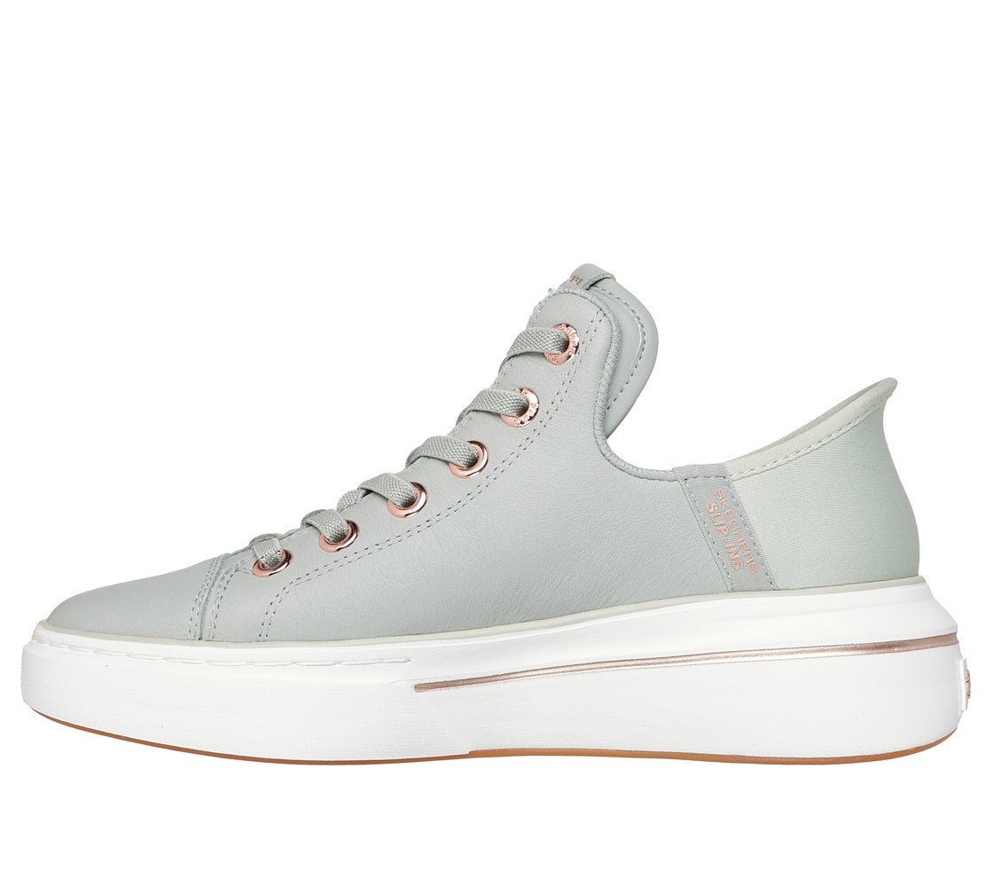 SNOOP ONE-OG LEATHER, SAGE Footwear Left View