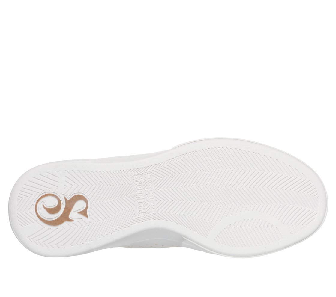 SNOOP ONE-DOUBLE G, WHITE/GOLD Footwear Bottom View
