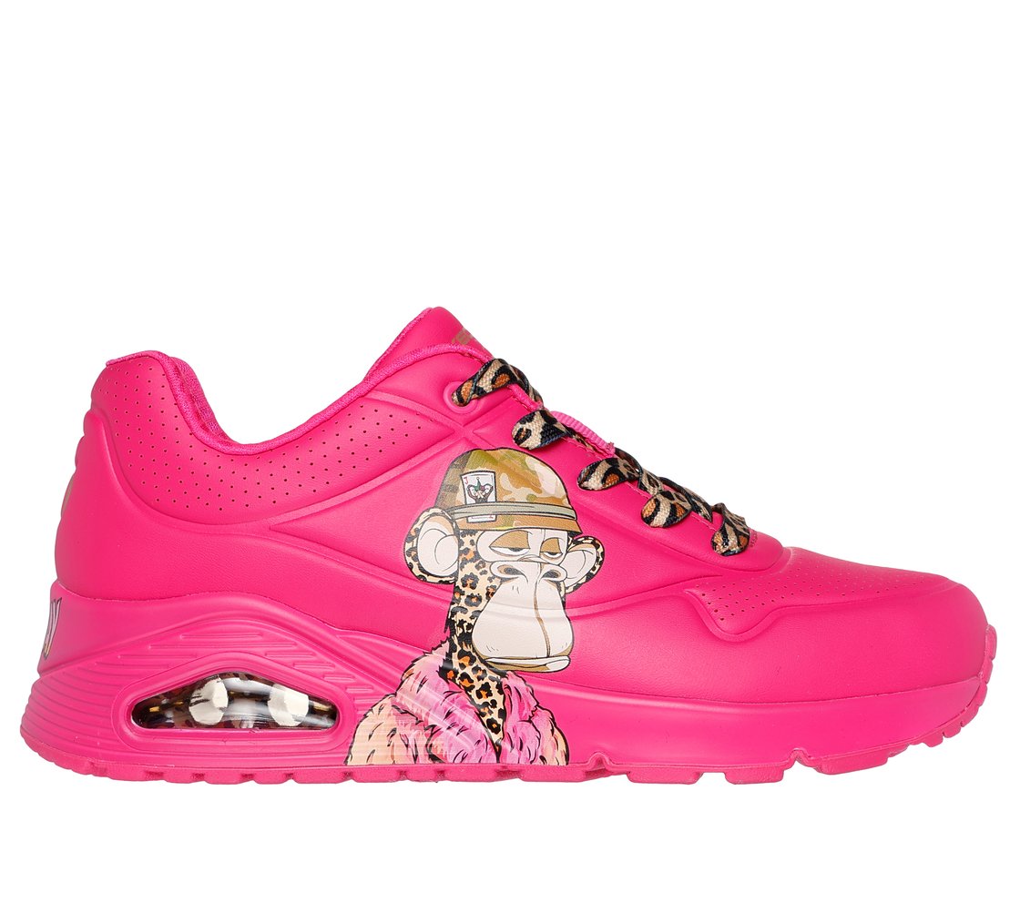 UNO-DR.BOMBAY, HHOT PINK Footwear Lateral View