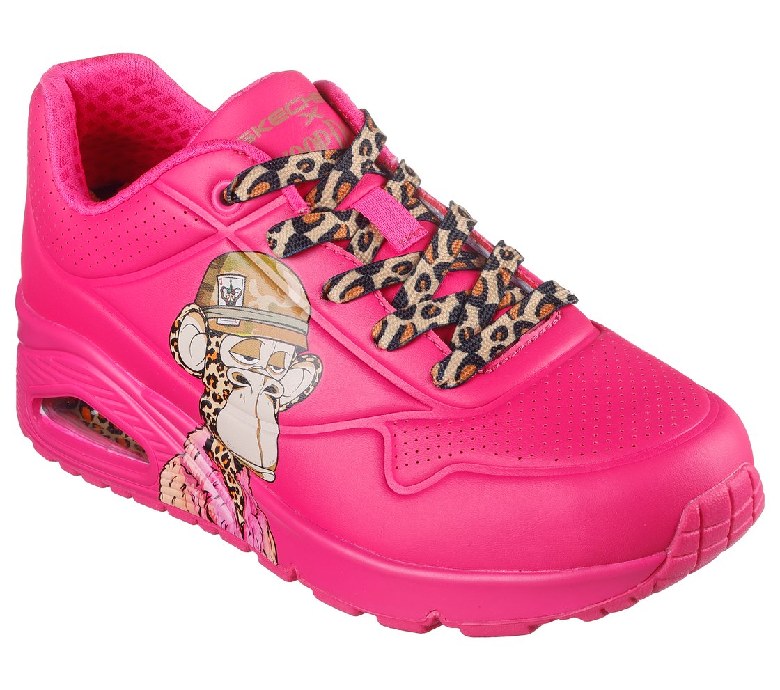 UNO-DR.BOMBAY, HHOT PINK Footwear Right View