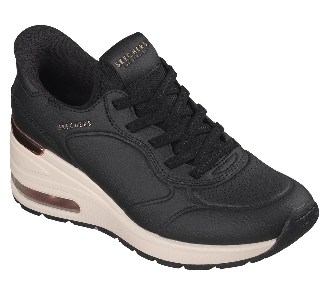 MILLION AIR, BLACK Footwear Right View