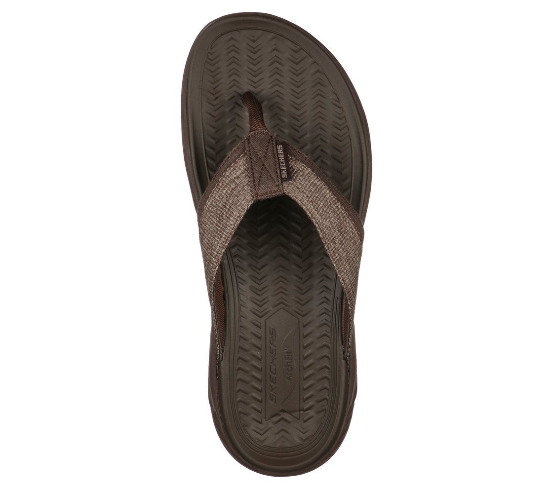 ARCH FIT MOTLEY SD - DOLANO, CCHOCOLATE Footwear Top View