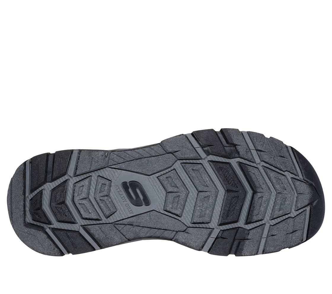TRESMEN - REECE, CHARCOAL Footwear Bottom View