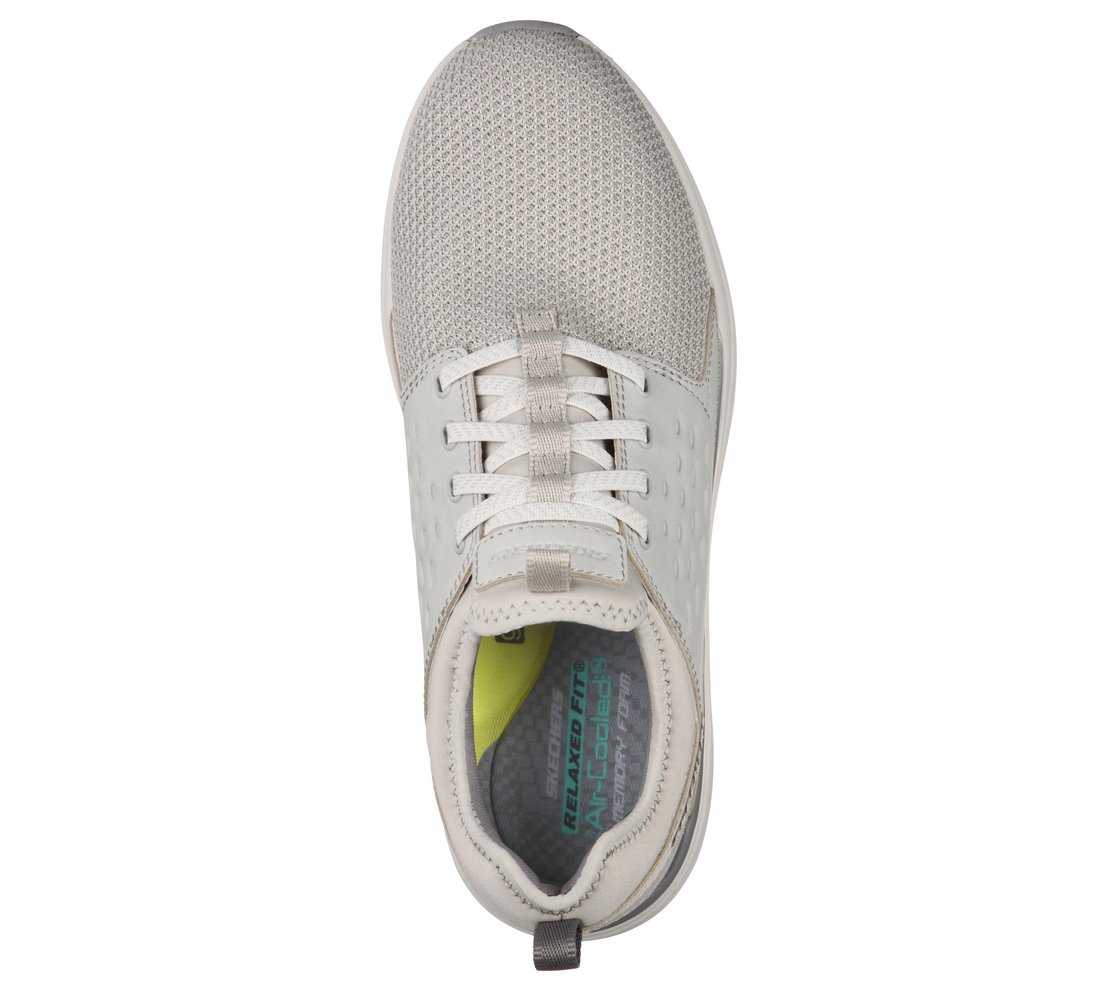 CROWDER-COLTON, LIGHT GREY Footwear Top View