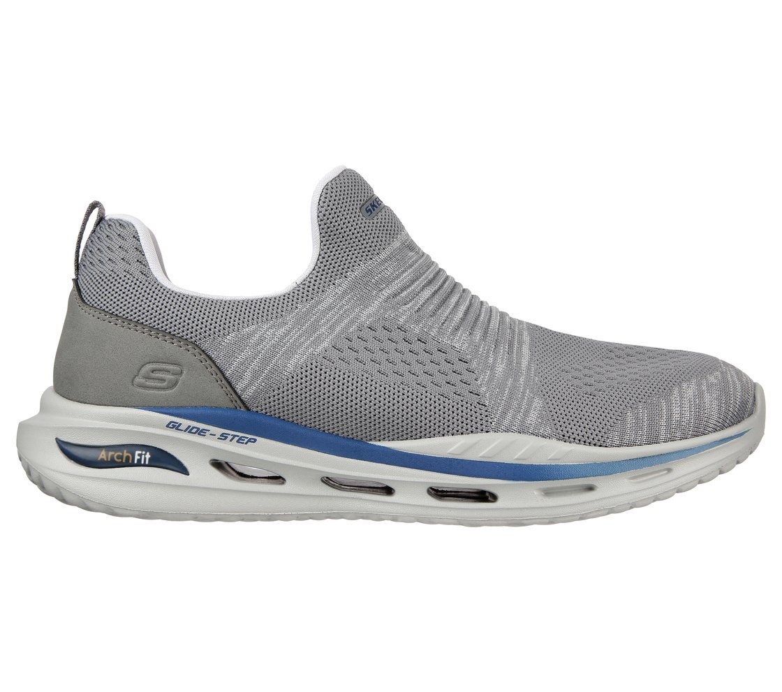 ARCH FIT ORVAN - DENISON, GREY Footwear Lateral View