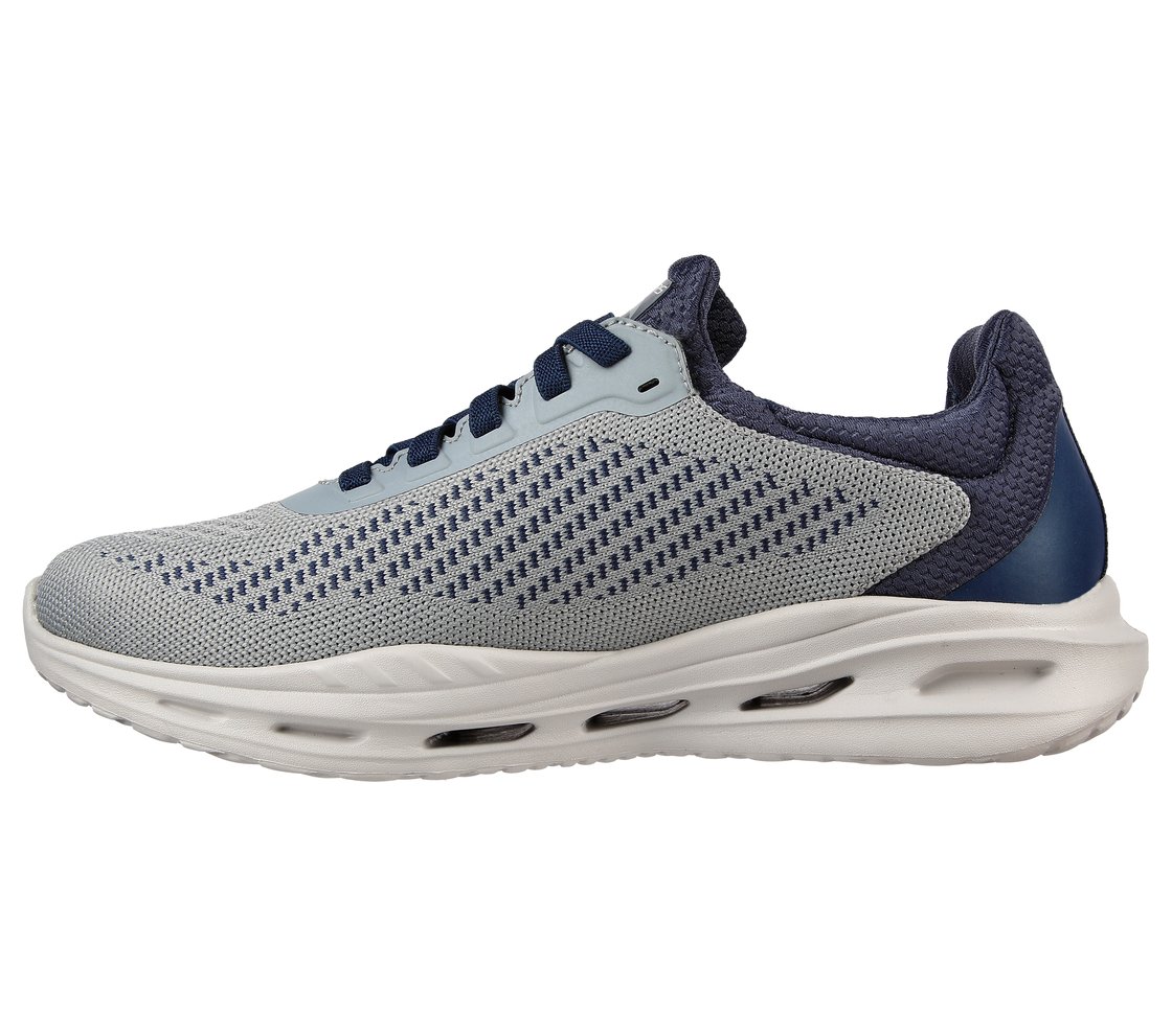 ARCH FIT ORVAN - TRAYVER, GREY/NAVY Footwear Left View