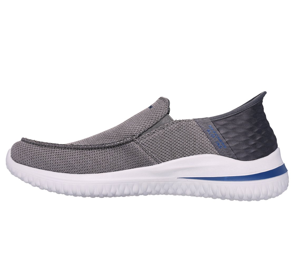 SKECHERS SLIP-INS: DELSON 3.0 - CABRINO, GREY Footwear Left View