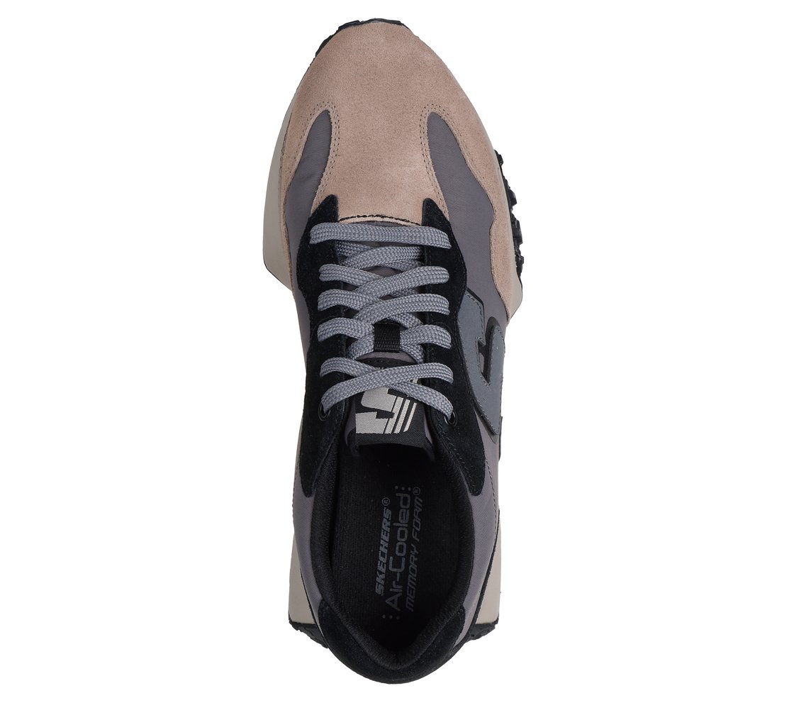 UPPER CUT NEO JOGGER - LANTIS, GGREY/BLACK Footwear Top View