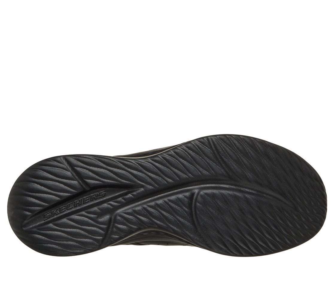 SKECHERS SLIP-INS RF: SLADE - OCON, BBLACK Footwear Bottom View