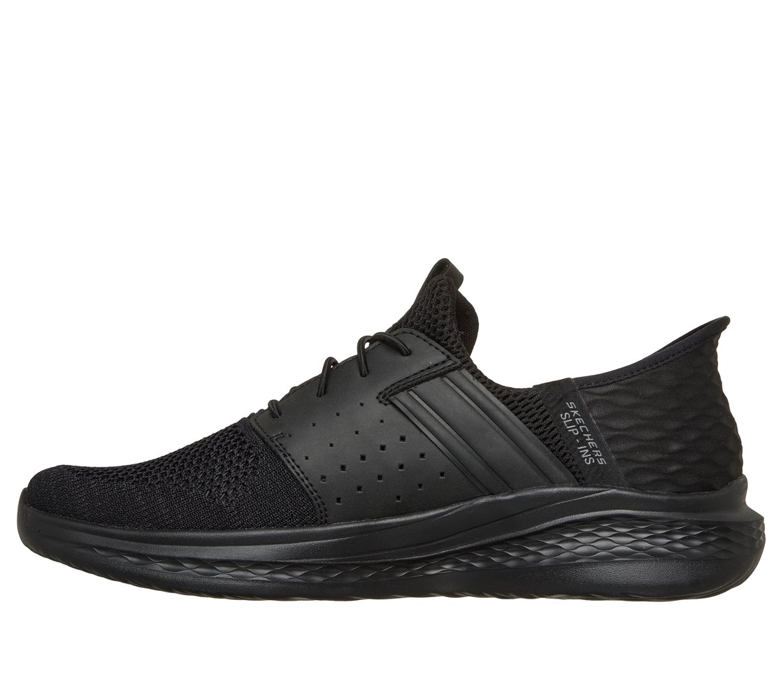 SKECHERS SLIP-INS RF: SLADE - OCON, BBLACK Footwear Left View