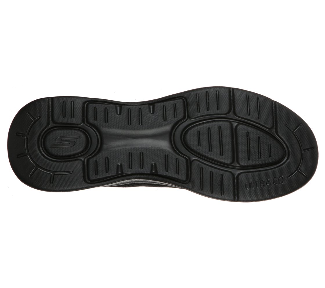 GO WALK ARCH FIT - ICONIC, BBLACK Footwear Bottom View