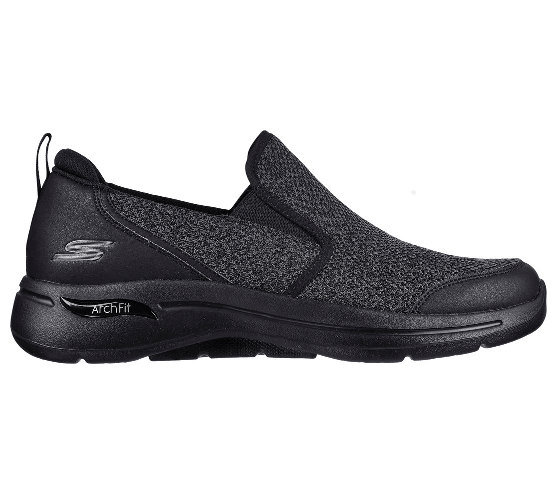 GO WALK ARCH FIT - GOODMAN, BBLACK Footwear Lateral View