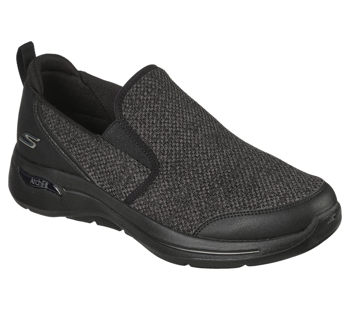 GO WALK ARCH FIT - GOODMAN, BBLACK Footwear Right View