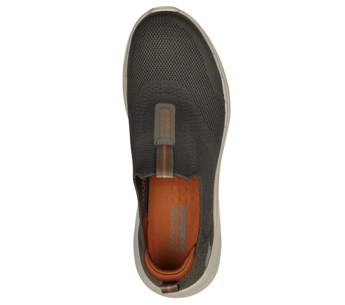 GO WALK 6, TTAUPE Footwear Top View