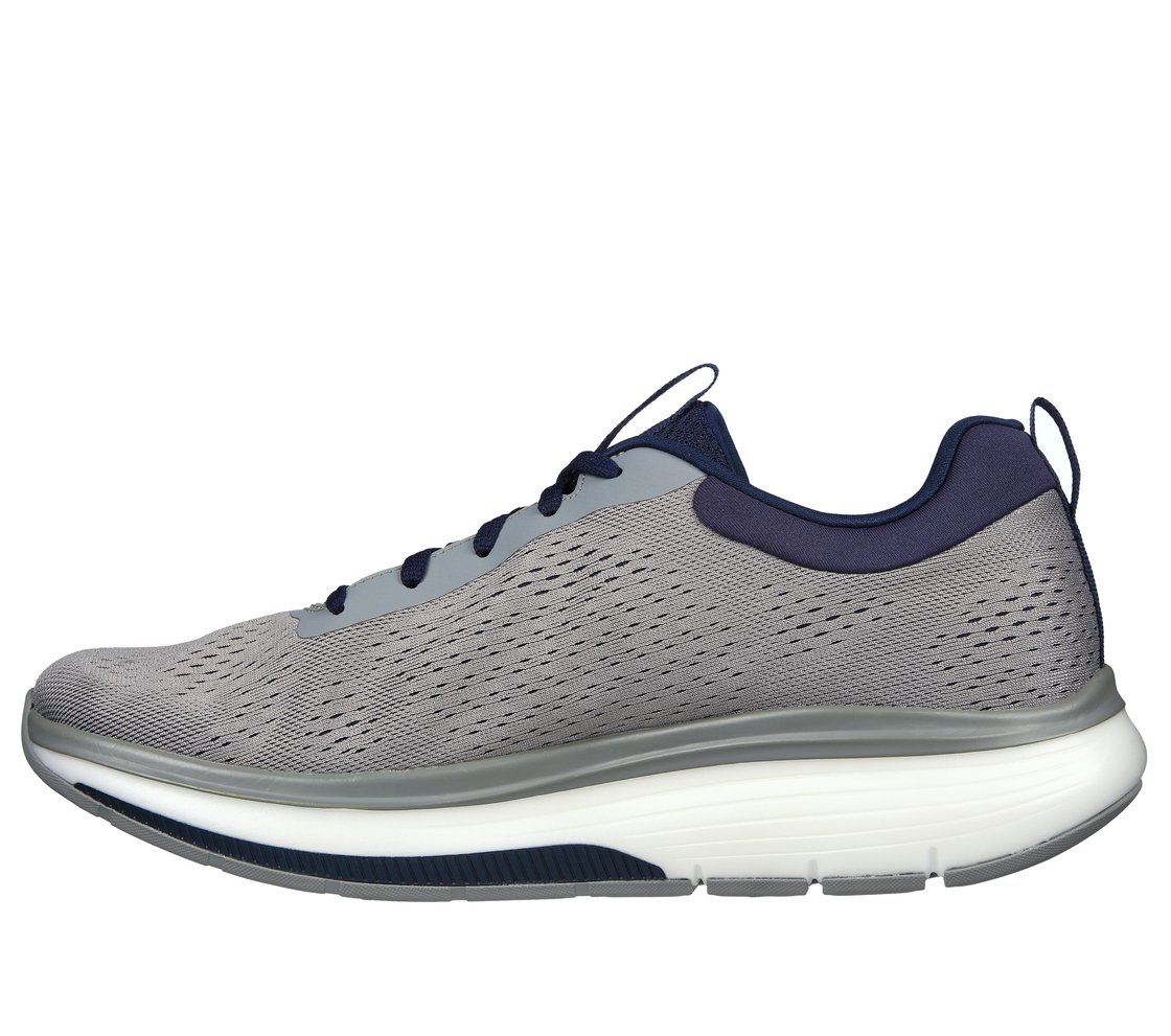 GO WALK WORKOUT WALKER-OUTPAC, GREY/NAVY Footwear Left View