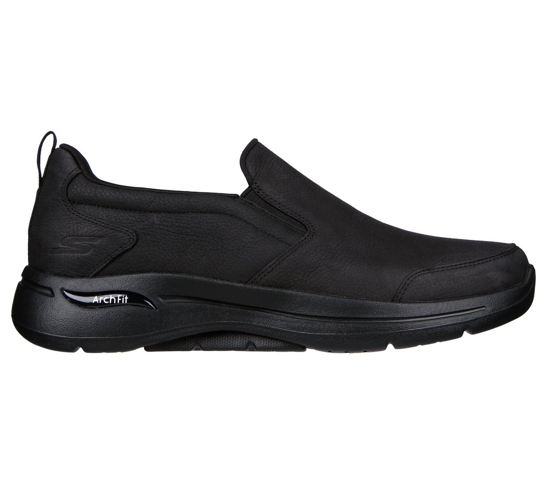Skechers Blue/Black Go Walk Arch Fit Seude Stor Men Walking Shoes