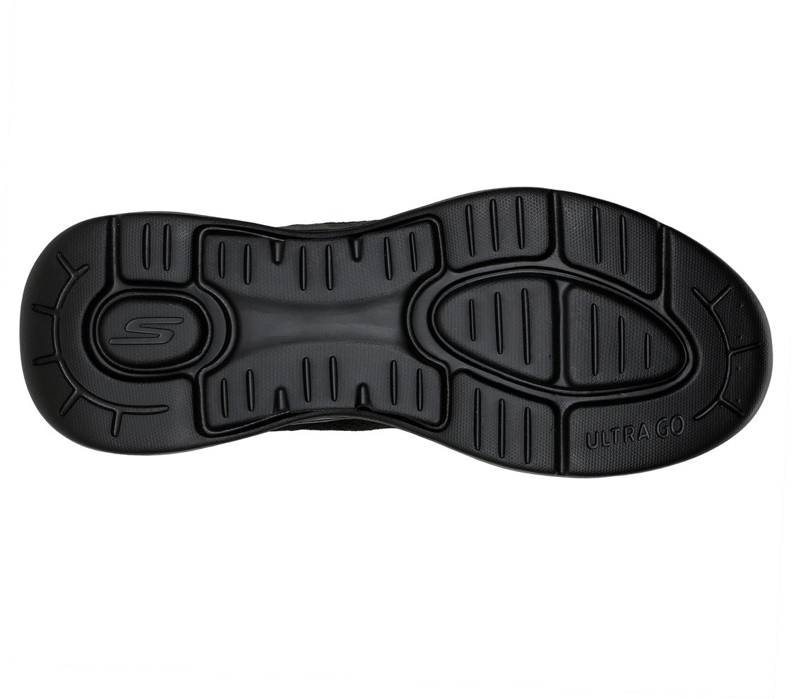 GO WALK ARCH FIT - CLINTON, BBLACK Footwear Bottom View