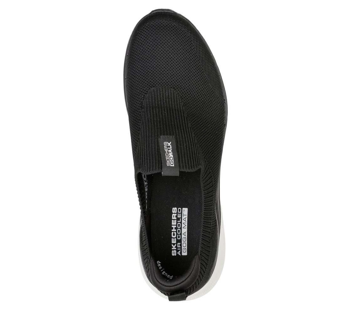 GO WALK 6 - WARNOCK, BBBBLACK Footwear Top View