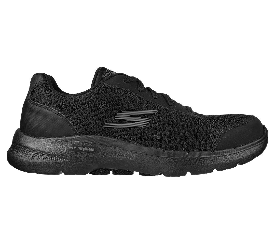 GO WALK 6 - ROCA, BBLACK Footwear Right View