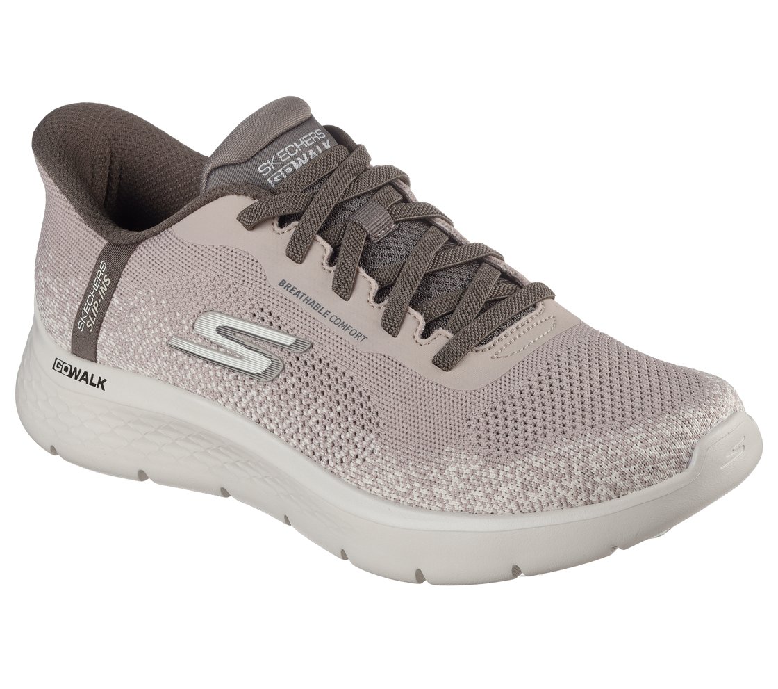 GO WALK FLEX - PALOMO, TAUPE Footwear Right View