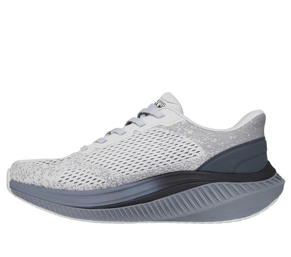 GO WALK MAX CUSHIONING ARCH F, GRAY/CHARCOAL