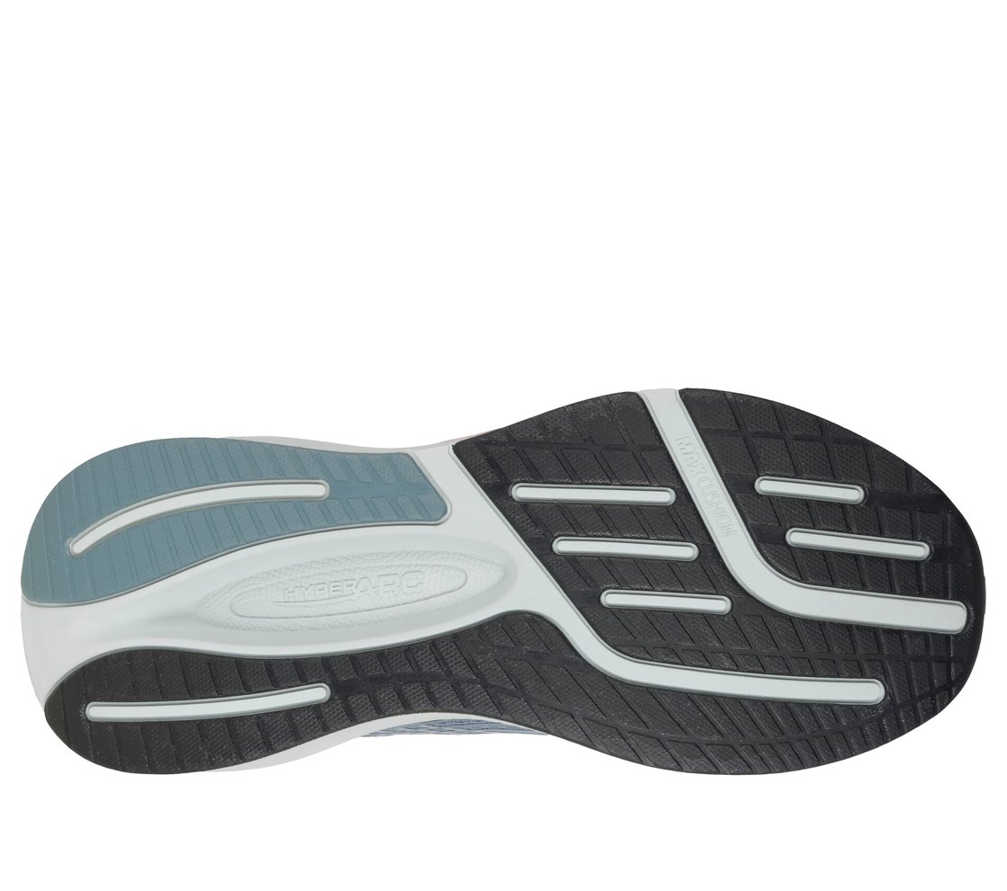GO WALK MAX CUSHIONING ARCH F, SLATE Footwear Bottom View