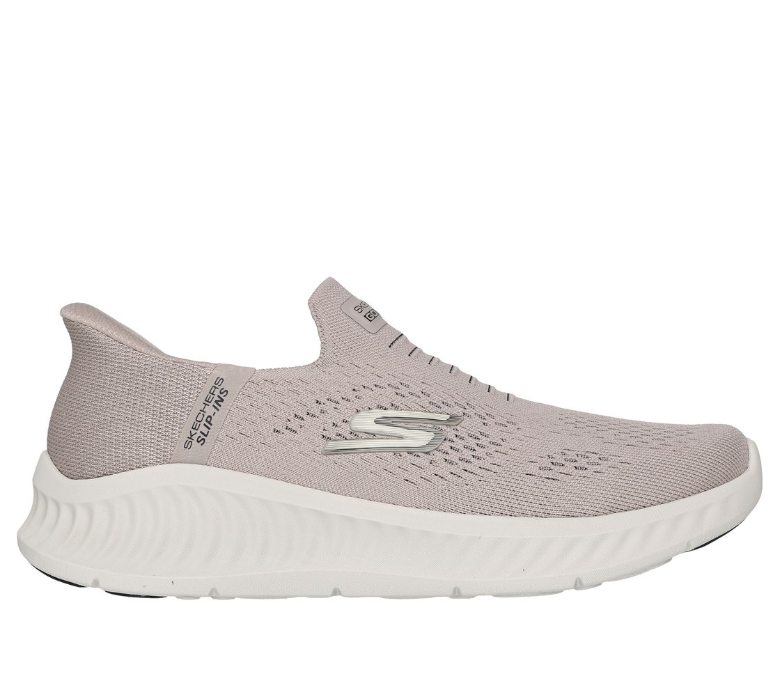 GO WALK NOW - SAUNTERED, TTAUPE Footwear Lateral View