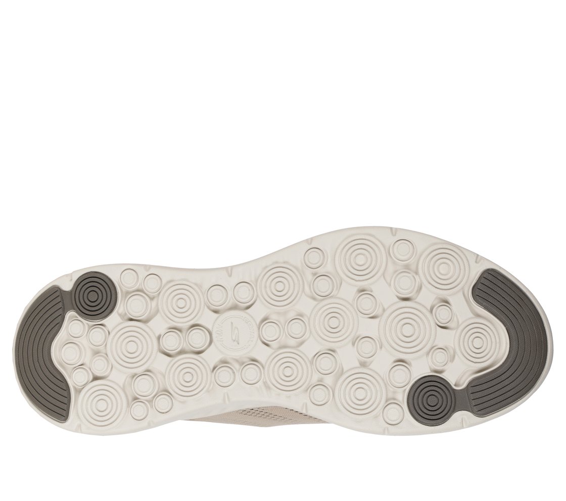 GO WALK NOW - PAYTON, KHAKI Footwear Bottom View