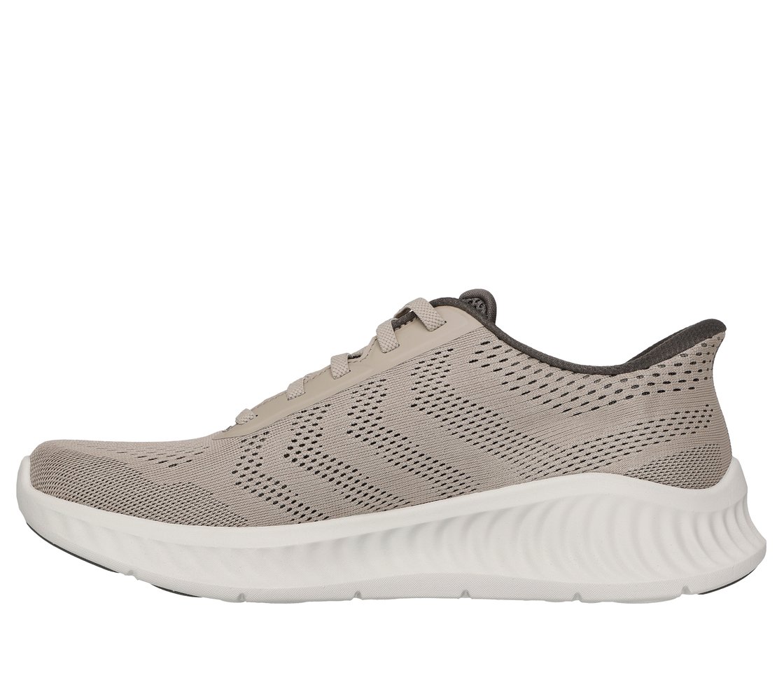 GO WALK NOW - PAYTON, KHAKI Footwear Left View