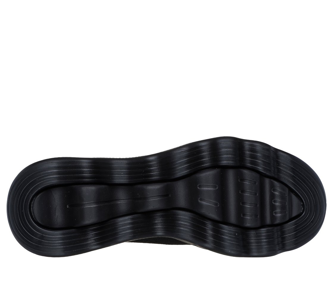 GO WALK MASSAGE FIT - CURRENT, BBLACK Footwear Bottom View
