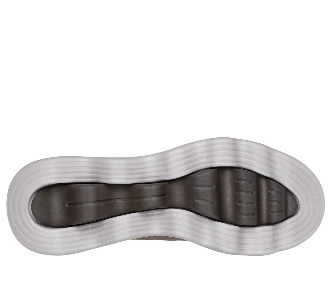 GO WALK MASSAGE FIT - CURRENT, KKHAKI Footwear Bottom View
