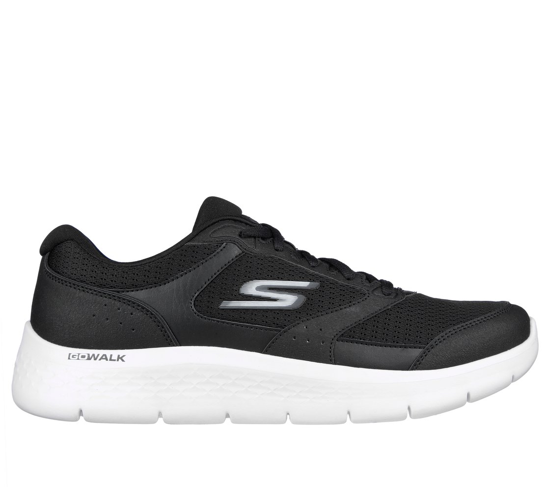 GO WALK FLEX, BBBBLACK Footwear Lateral View