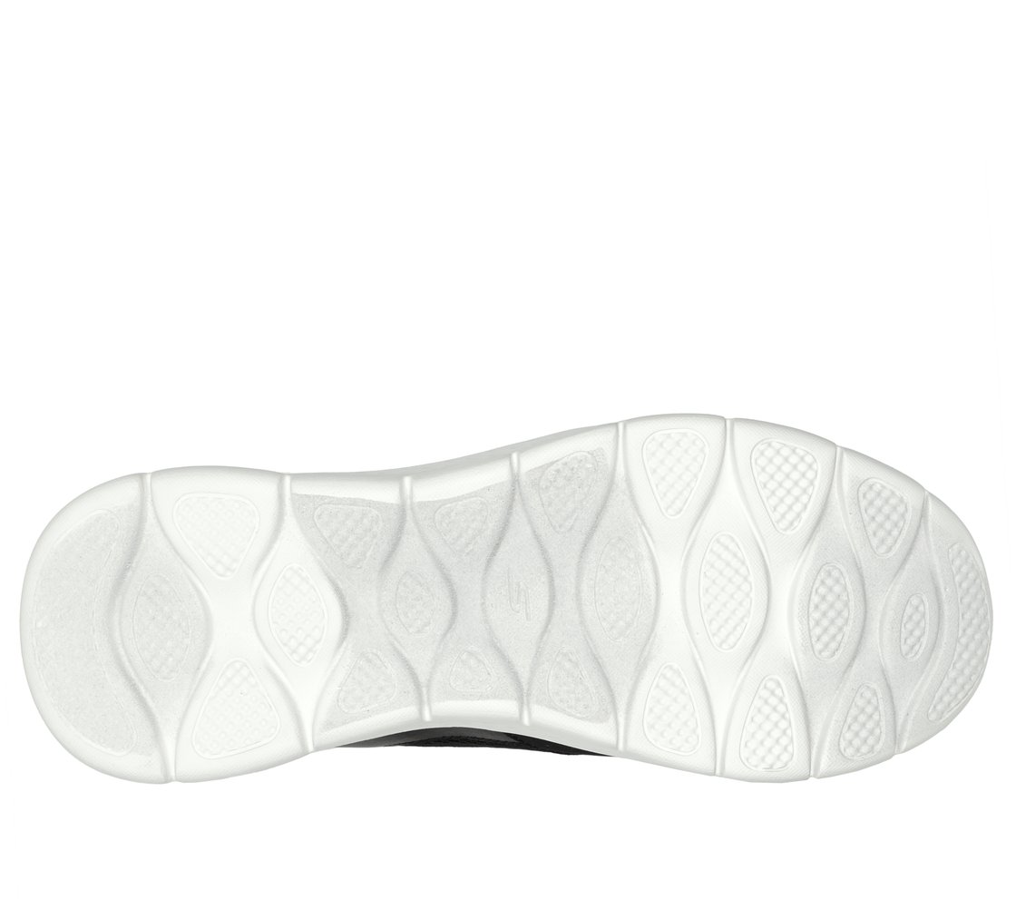 GO WALK FLEX, BBBBLACK Footwear Bottom View