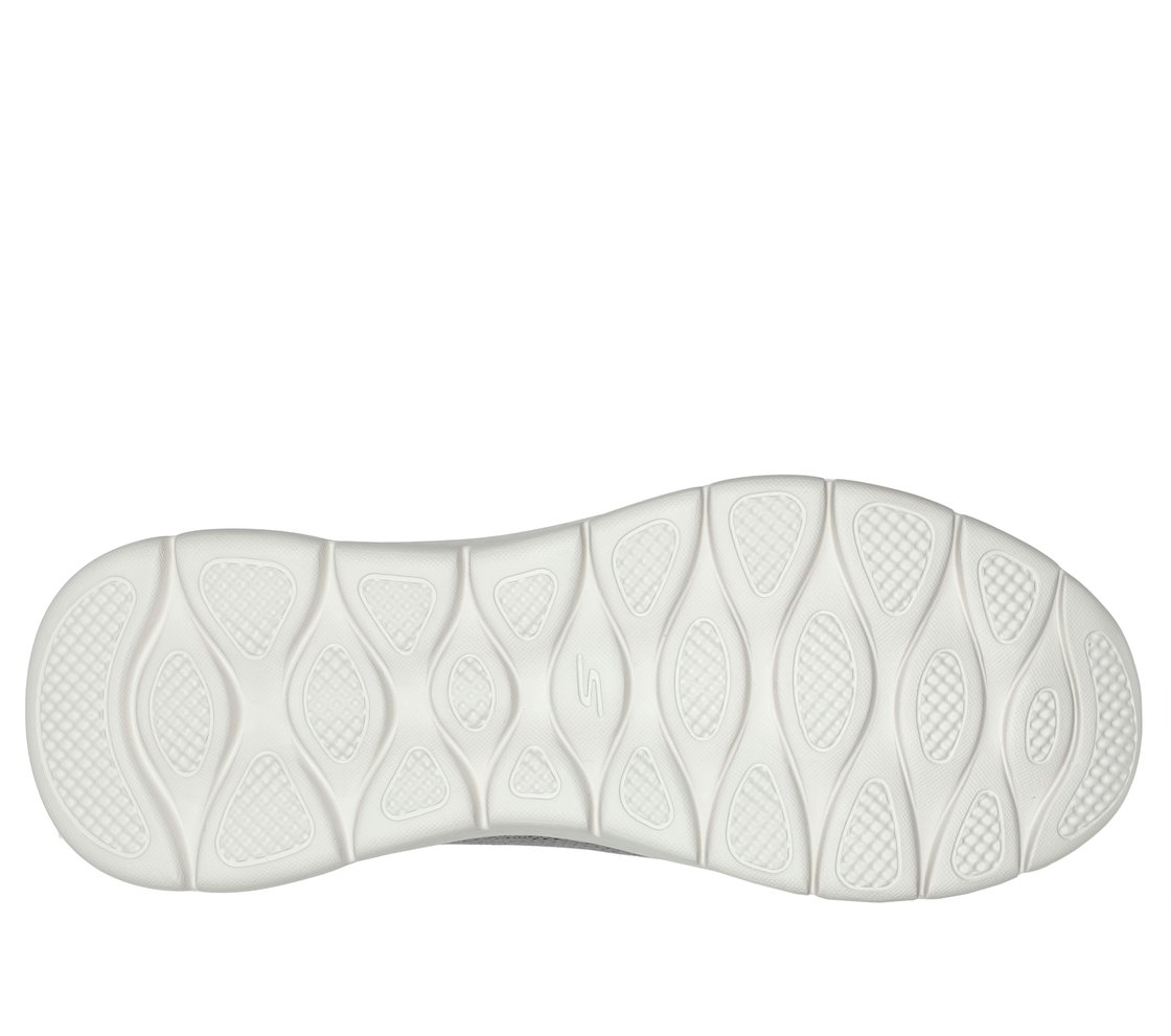 GO WALK FLEX, GREY/ORANGE Footwear Bottom View