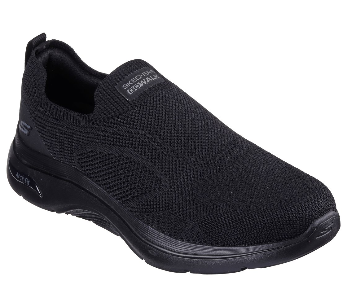 GO WALK ARCH FIT 2.0 - KNITTE, BBLACK Footwear Right View