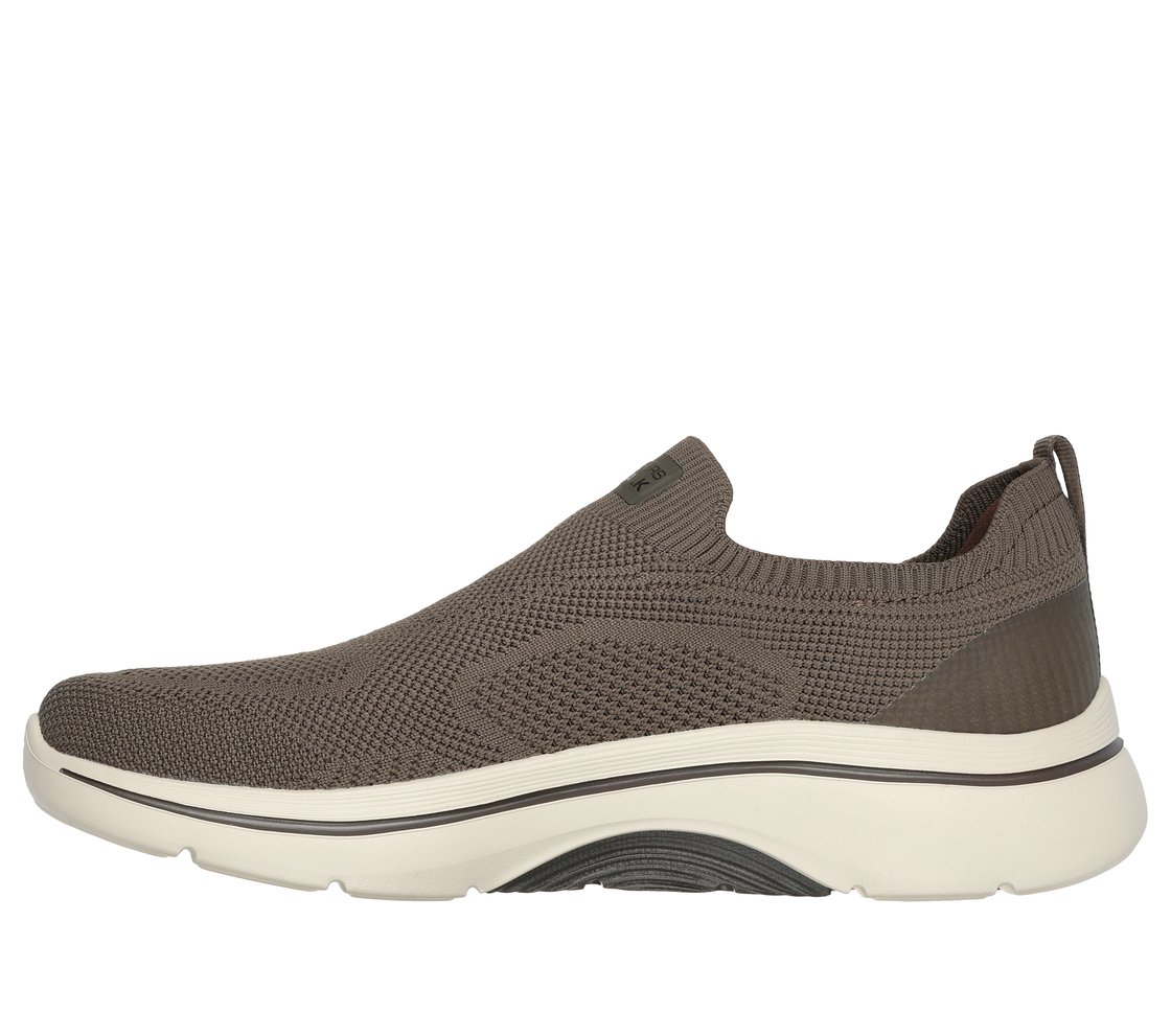 GO WALK ARCH FIT 2.0 - KNITTE, TAUPE Footwear Left View