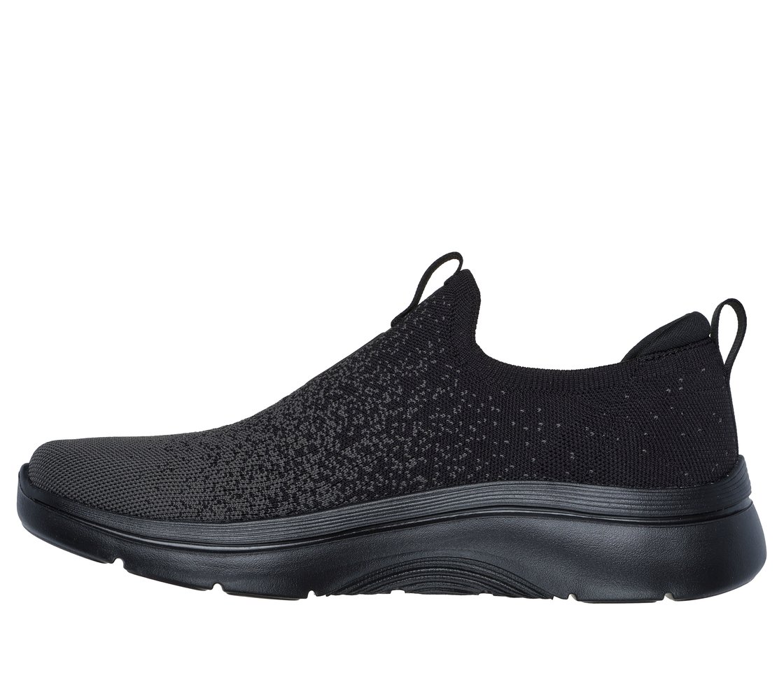 GO WALK ARCH FIT 2.0 - LINEAR, BLACK Footwear Left View